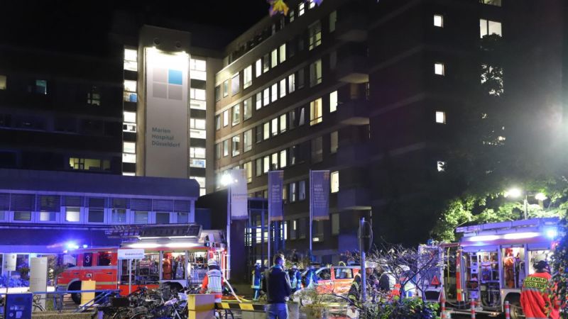 News Photo 1 - Germany - Otta Nottathil - fire_hospital_dusseldorf