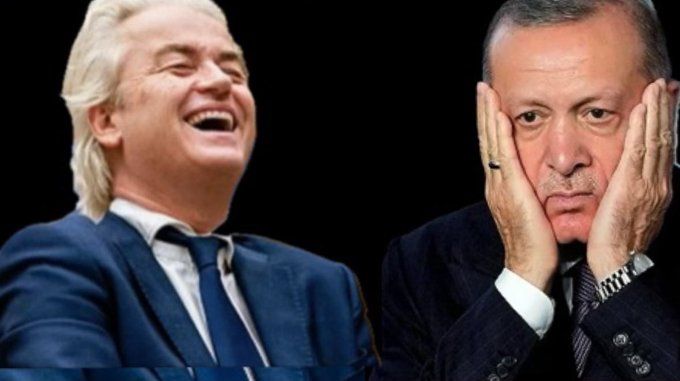 Photo #1 - Germany - Sports - holland_victory_wilders_mocks_erdogan