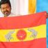 vijay_party_flag_spain